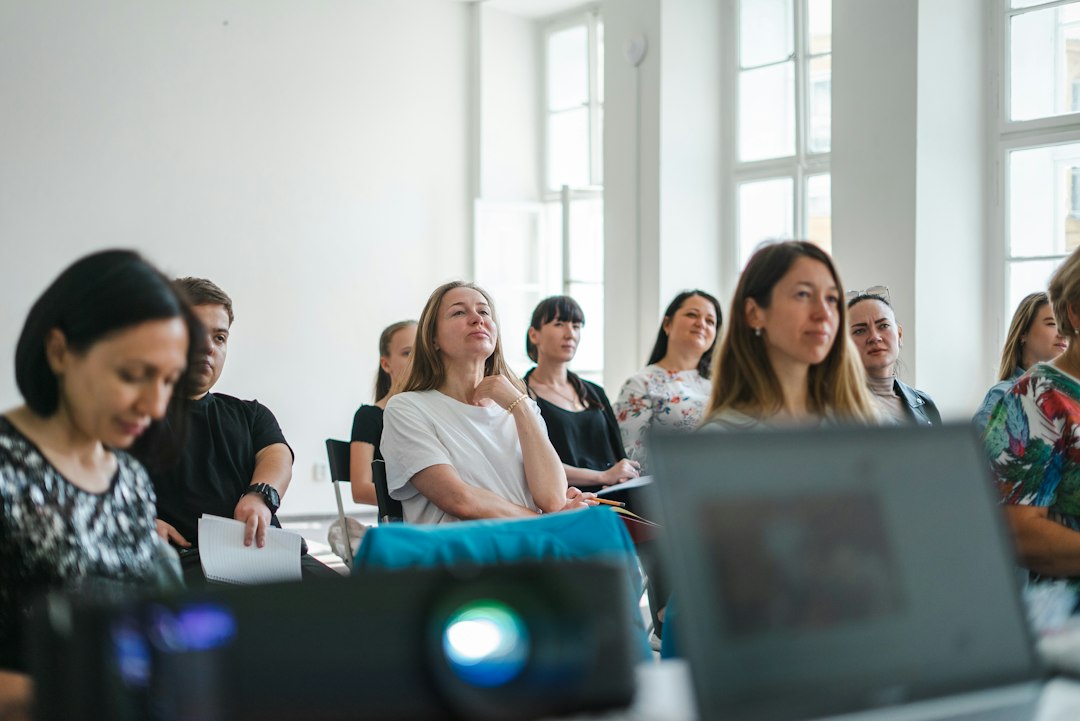 Professional training workshop learners